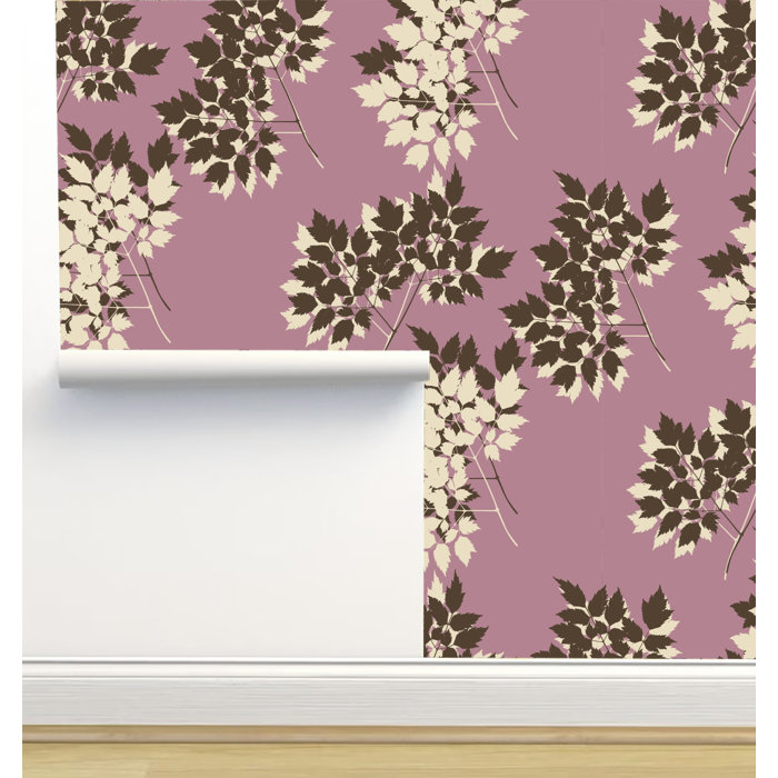 Red Barrel Studio® Nenyasha Peel & Stick Floral Wallpaper Wayfair